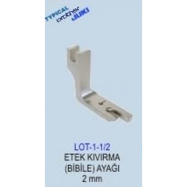 LOT-1-1/2 DÜZ MAKİNE KIVIRMA AYAK / LOT-1-1/2