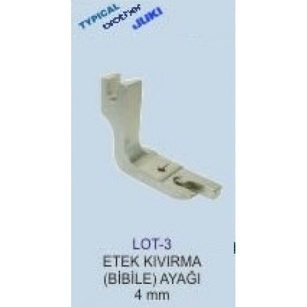 LOT-3 DÜZ MAKİNE KIVIRMA AYAK / LOT-3