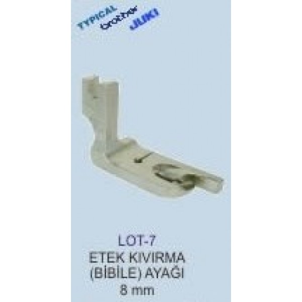 LOT-7 DÜZ MAKİNE KIVIRMA AYAK / LOT-7-1/2