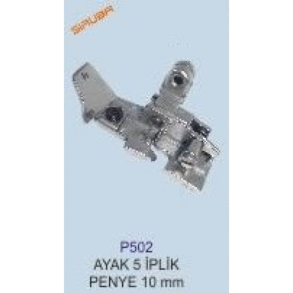 SİRUBA OVERLOK 5 İP SAFARİ AYAK 10MM / P502