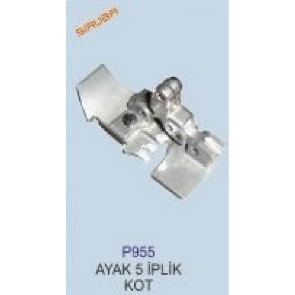 SİRUBA OVERLOK 5 İP KOT AYAK / P955
