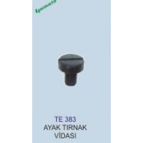 TE383 TIRNAK VİDASI AYAK ETEK REÇME YAMATO