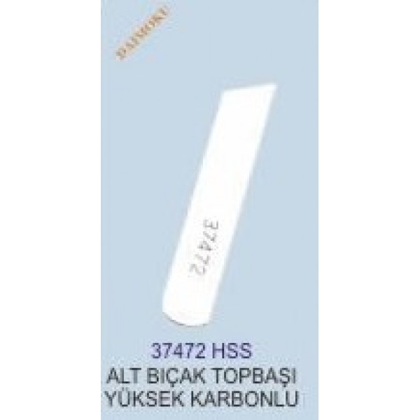 TOPBAŞI MAKİNESİ ALT BIÇAK / 37472 HSS 