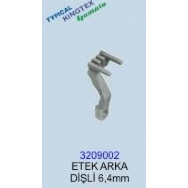 TYPICAL YAMATO REÇME ETEK ARKA DİŞLİ 6,4mm/3209002