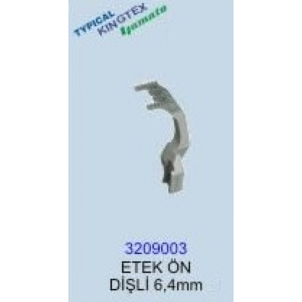 YAMATO REÇME ETEK ÖN DİŞLİ 6,4MM /3209003