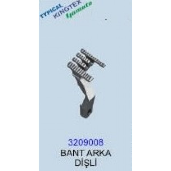 TYPICAL YAMATO REÇME BANT ARKA DİŞLİ 5,6mm/3209008