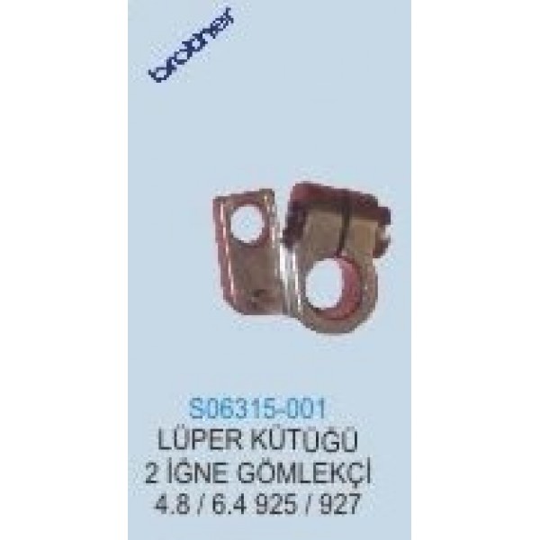 S06315-001 BROTHER LÜPER KÜTÜĞÜ 2 İĞN. 4.8mm+6.4mm B925/927