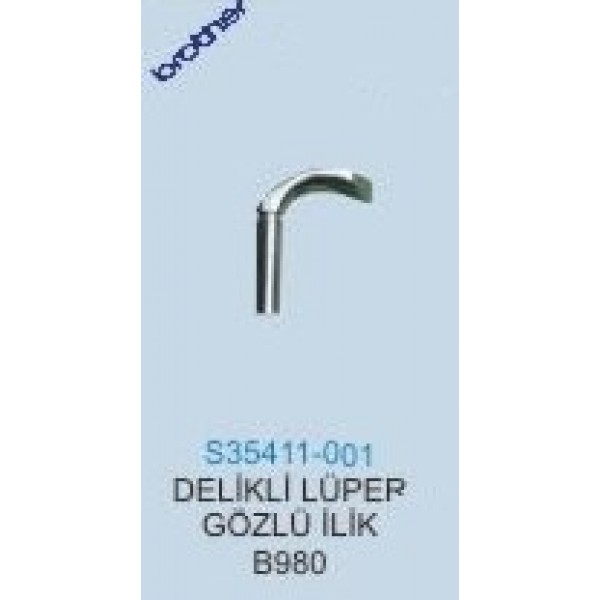 S35411-001 DELİKLİ LÜPER KÜÇÜK, GÖZLÜ İLİK B980 BROTHER