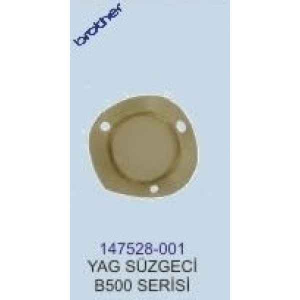 147528-001 YAĞ SÜZGECİ, OVERLOK B SERİSİ BROTHER